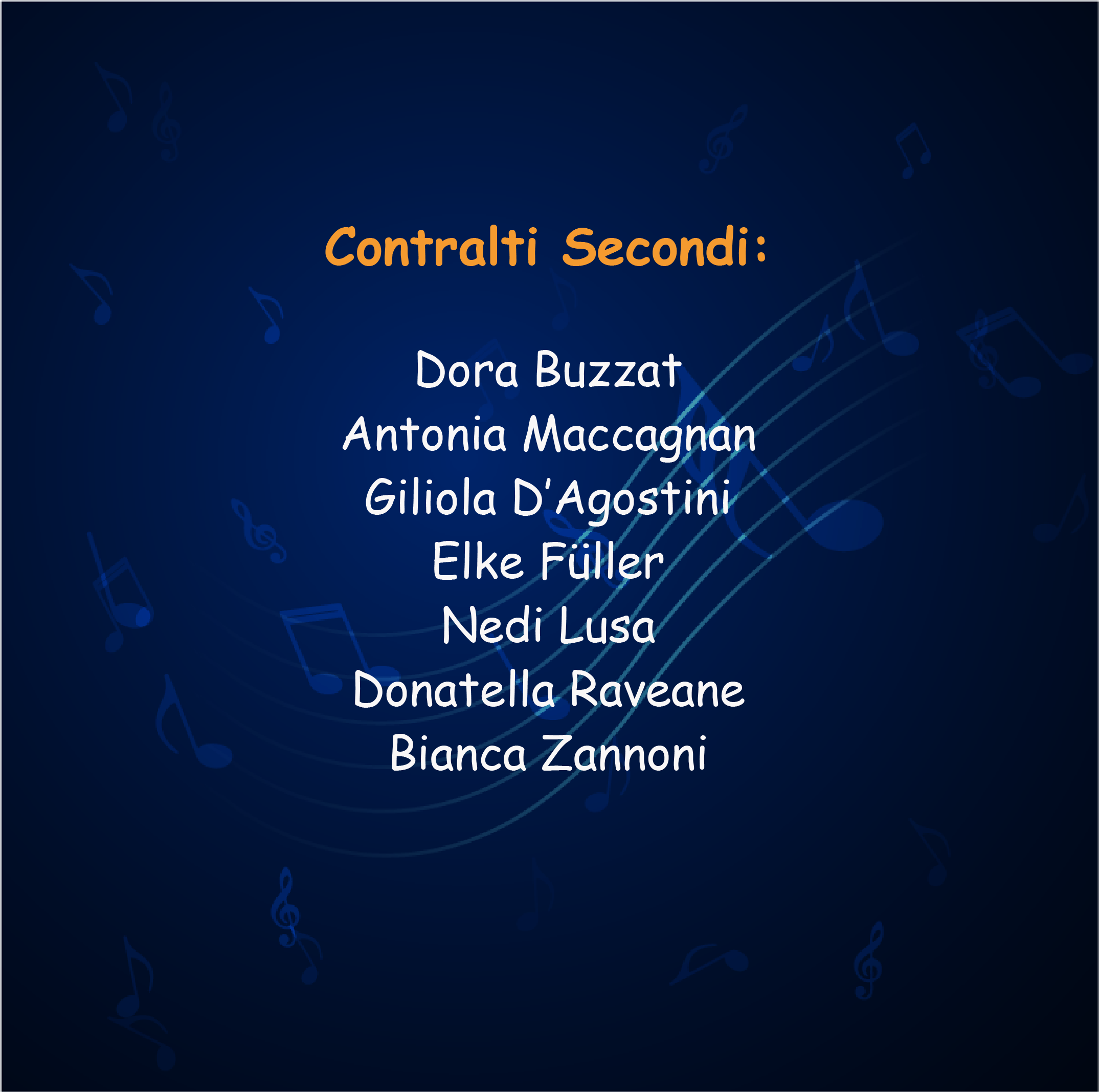 Contralti Secondi
