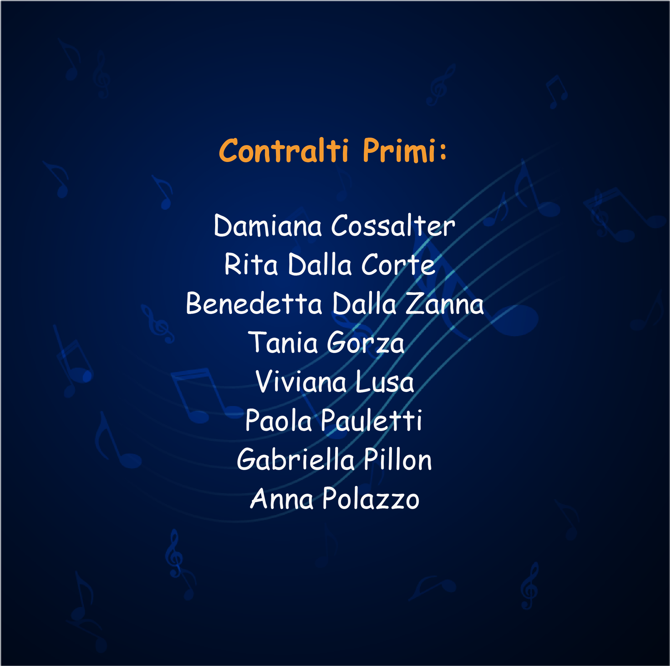 Contralti primi