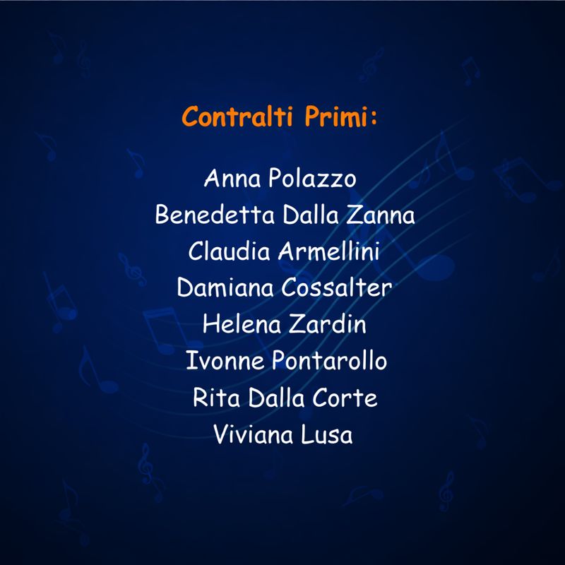 contralti primi contralti primi