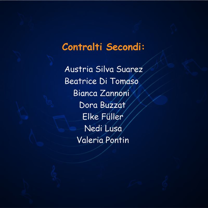 contralti secondi contralti secondi